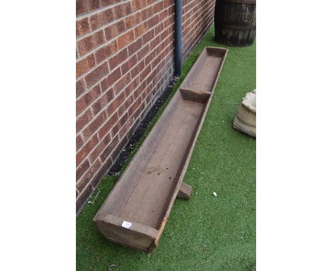 Victorian Pine Feeding Trough (AF) 