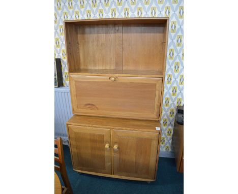 Ercol Wall Unit (missing shelf) 