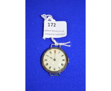 Vintage Sterling Silver Wristwatch (no strap) 