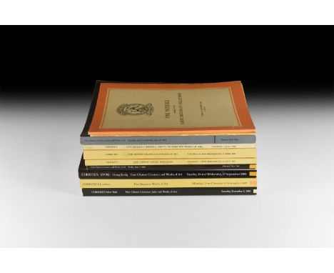 Sales dated 1980-1989 AD. Group comprising Christie's, London auction sales: Oriental Works of Art or similar title, 25 Novem