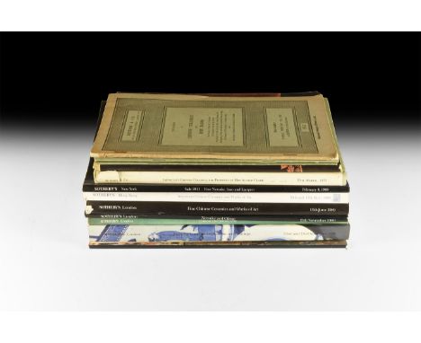 Sales dated 1953-1994 AD. Group comprising Sotheby's, London, New York, Hong Kong auction sales: Oriental Works of Art or sim