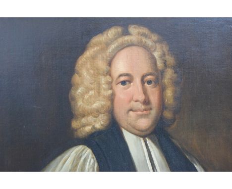 Thomas Hudson (1701-1779), Portrait of Edward Willes, Bishop of Bath and Wells 1694–1773, oil on canvas, 76.20 x 63.50 cm (30