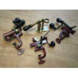 Two 16 bore roll-turnover tools, together with a 12 bore roll-turnover and capper/de-capper