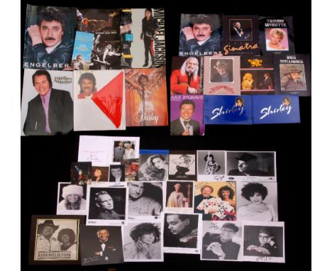 Collection of tour programmes including Michael Jackson 1988 World Tour (with ticket), Elton John 'Rocket Man' tour etc plus 