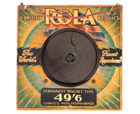 Vintage Rola Speaker.
