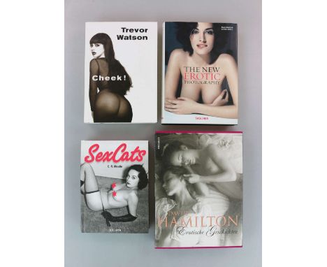Erotika, 4 Fotobücher: David Hamilton, Erotische Geschichten, Bilder/Texte 2 Bde in Kassette; Dian Hanson, The new erotic pho