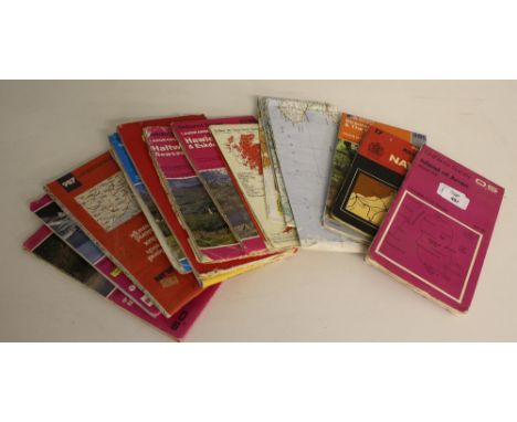 A selection of Ordnance Survey and other maps