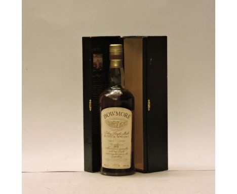 Bowmore Islay Single Malt Scotch Whisky, Aged 21 Years, 1973, one bottle (in hinged presentation box)