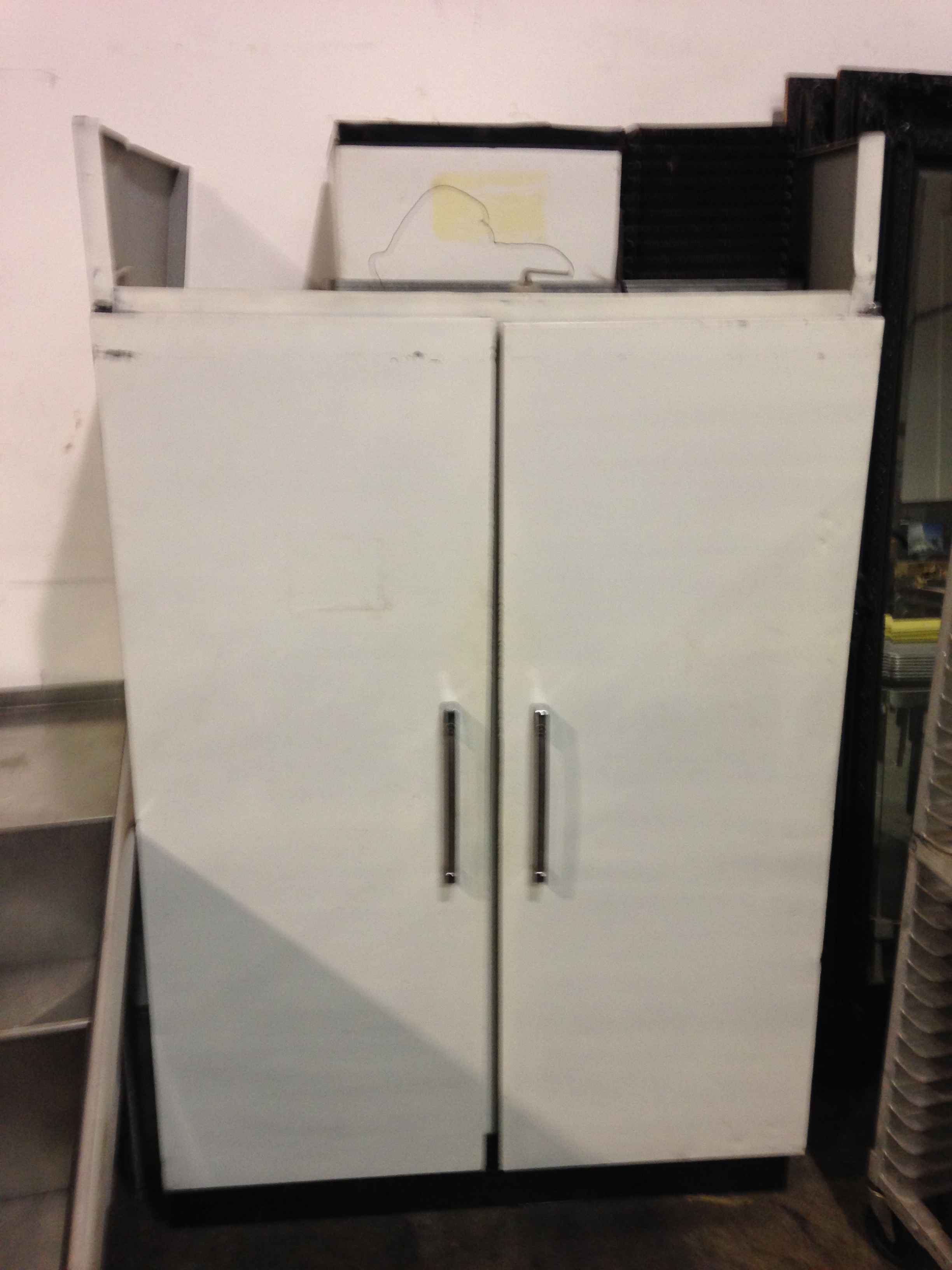 Coldstream 2 Door Cooler with Baker Racks model RSCP48 48" x 30.75