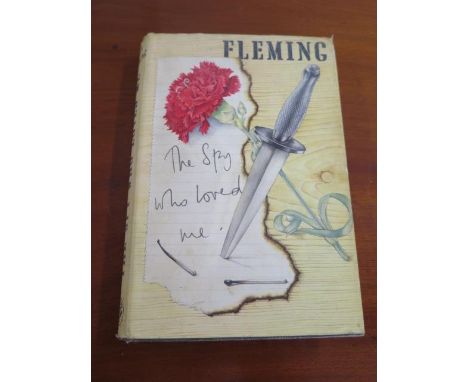 Ian Fleming 'The Spy Who Loved Me' hardback, 1st edition 1962 Jonathan Cape with dust jacket, some staining to jacket but gen