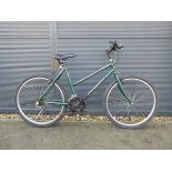 Raleigh Genesis green bike