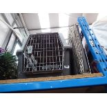2 assorted dog cages/crates