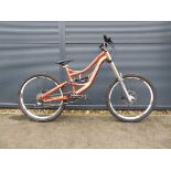 Specialised SX orange mountain bike