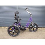 Penelope Pitstop purple tricycle