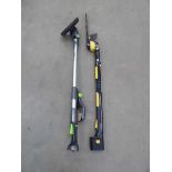 +VAT 2 cordless gardening tools, to include GTech hedge cutter and GTech brush cutter (parts only)