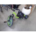 Huffy Green Machine drifting bike