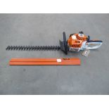 Stihl HS 45 petrol driven hedge cutter
