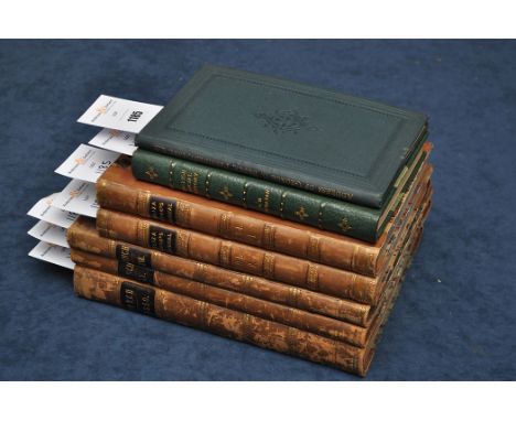 Cook (Eliza) Journal, 2 vols, 8vo, half calf, 1849-50; Punch, vols. 15, 17, 18 & 19 in 3, 4to, half calf, illustrations, 1848