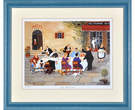 After Margaret M*** Loxton
(b.1938)
"The Occasion"
signed in pencil and numbered 288/500
limited edition colour photolithogra