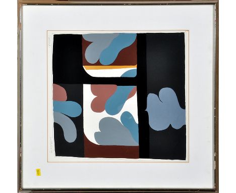 Ian Barr
(20th Century)
"Garland"
signed, inscribed and dated '69; with inscription on a Compass Gallery, Glasgow label verso