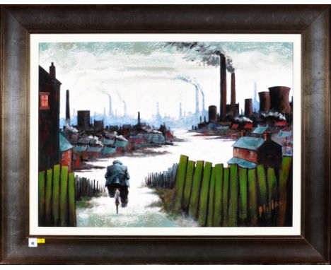 After Alexander Millar
(b.1960)
"Home is where the heart is"
signed by the Artist on the reverse and numbered 19 from an edit