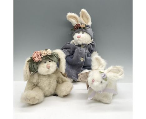 Hand crafted plush animals include Jenna D. Lapinne, Petunia - part of the Heirloom Collection and Cathy J. Hiphop. Boyds Col