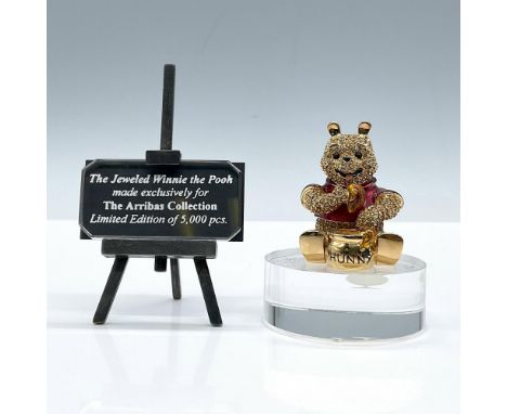 Limited edition. Made exclusively for Disneyland Paris and Tokyo parks. Gorgeous gold toned figure made with hand set Swarovs