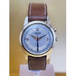 Vulcain Cricket Alarm 14k Solid Gold Watch c 1950's Possibly gifted to President of USA
