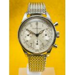 Girard Perregaux GP 1950's Radium Dial Chronograph Men's Watch Valjoux 72
