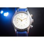 Ulysse Nardin Locle Suisse Chronograph c 1945 Watch Valjoux 23