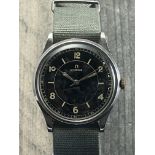 Omega Manual Wind 1934 15j Case Ref 9375106 Men's Watch Black Dial
