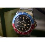 Rolex GMT-Master 1675 "Pepsi" c.1962 Men's Wristwatch