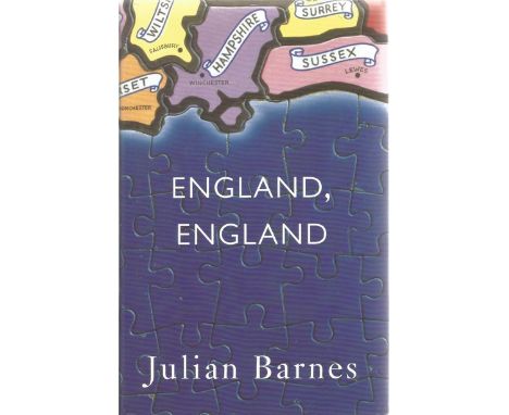 Signed Hardback Book England, England by Julian Barnes First Edition 1998 published by Jonathan Cape good condition. Good con