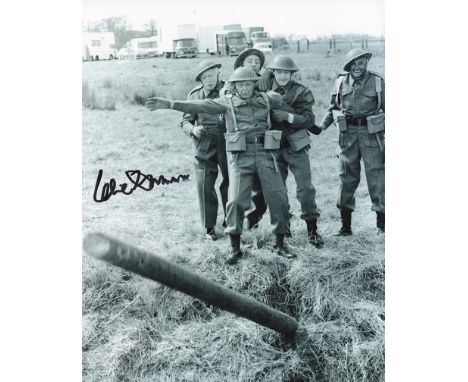 Clive Dunn 10x8 Black and White Dad's Army Signed. Good condition. All autographs come with a Certificate of Authenticity. We