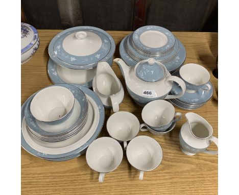 A Royal Doulton Reflection dinner and tea service.