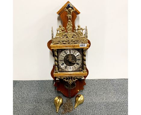 A Dutch wall clock.