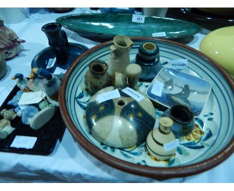 Royal Copenhagen "Langelinie" pin tray, Wade "Tom and Jerry", sundry studio ceramics and other items 