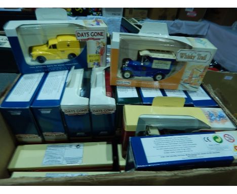 Lledo Days Gone collection vehicles to include Post Office Morris Minor van, Ireland Cream whisky lorry, British Railways tru