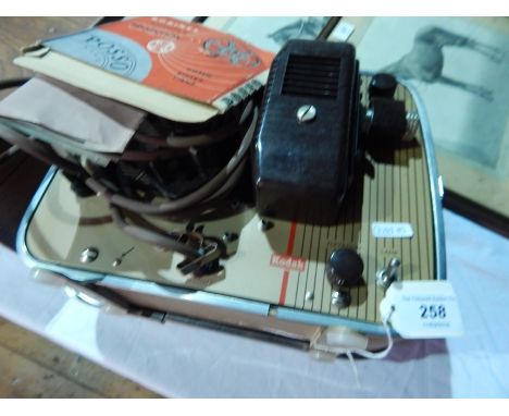 A Kodak Brownie 58 projector with original box 