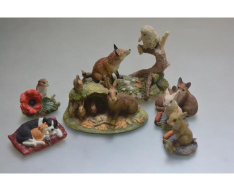Border Fine Arts, Family Life: The Rabbit Family, the Chiltern Collection, First Friends, Border Fine Arts, Sweet Dreams and 