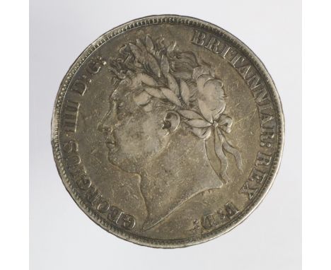 Crown 1821 Secundo, GF, light edge knock.