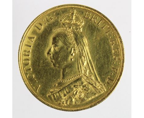 Five Pounds 1887 GVF light scratch &amp; edge bruise reverse