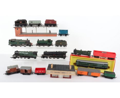 Collection of 00 gauge locomotives and rolling stock, boxed Tri-ang Hornby R357 A-1-A A-1-A Diesel Electric locomotive, excel