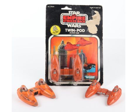 Vintage Kenner Star Wars The Empire Strikes Back Diecast Metal-High Impact Plastic Twin-Pod Cloud Car, No.39660- in mint cond