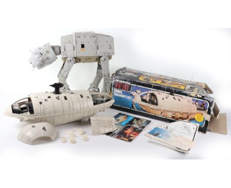 Two Boxed Vintage Star Wars Toys, Palitoy General Mills Star Wars Return of The Jedi Boxed Millennium Falcon Vehicle, complet