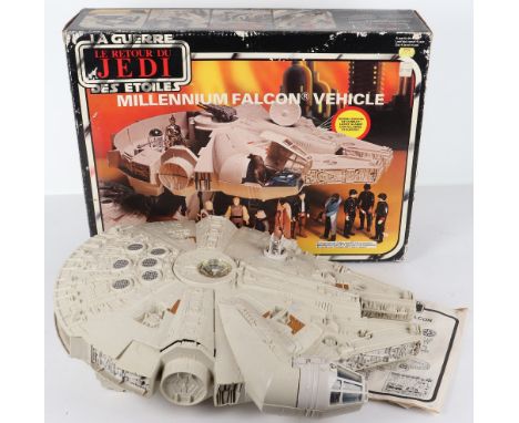Vintage Palitoy General Mills Star Wars Return of The Jedi Boxed Millennium Falcon Vehicle, complete with the Jedi Training b