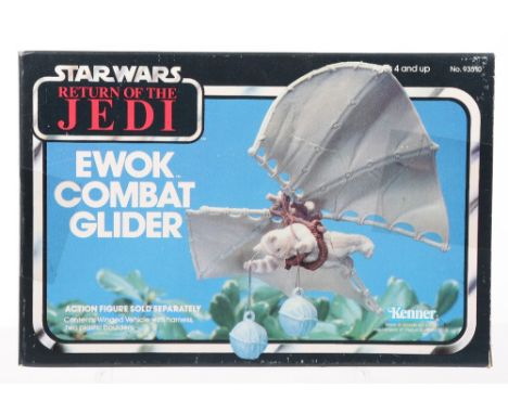 Vintage Boxed  Kenner  Star Wars Return Of The Jedi  Ewok Combat Glider, No.93510 in mint sealed box condition.