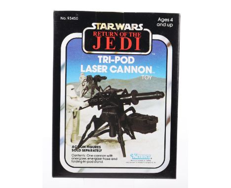 Vintage Boxed  Kenner  Star Wars Return Of The Jedi Tri-pod Laser Cannon Toy,no.93450 in mint sealed box condition, E.P &amp;