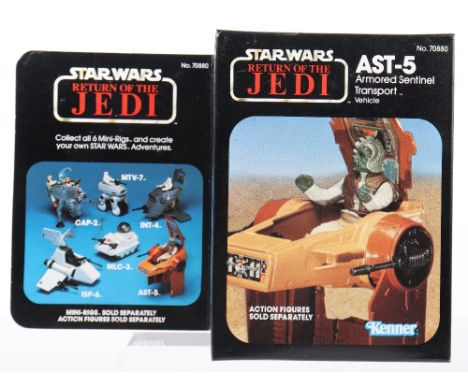 Vintage Boxed  Kenner  Star Wars Return Of The Jedi AST-5 Armored Sentinel Transport Vehicle,no.70880 in mint sealed box cond