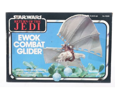 Vintage Boxed  Kenner  Star Wars Return Of The Jedi  Ewok Combat Glider, No.93510 in mint sealed box condition.